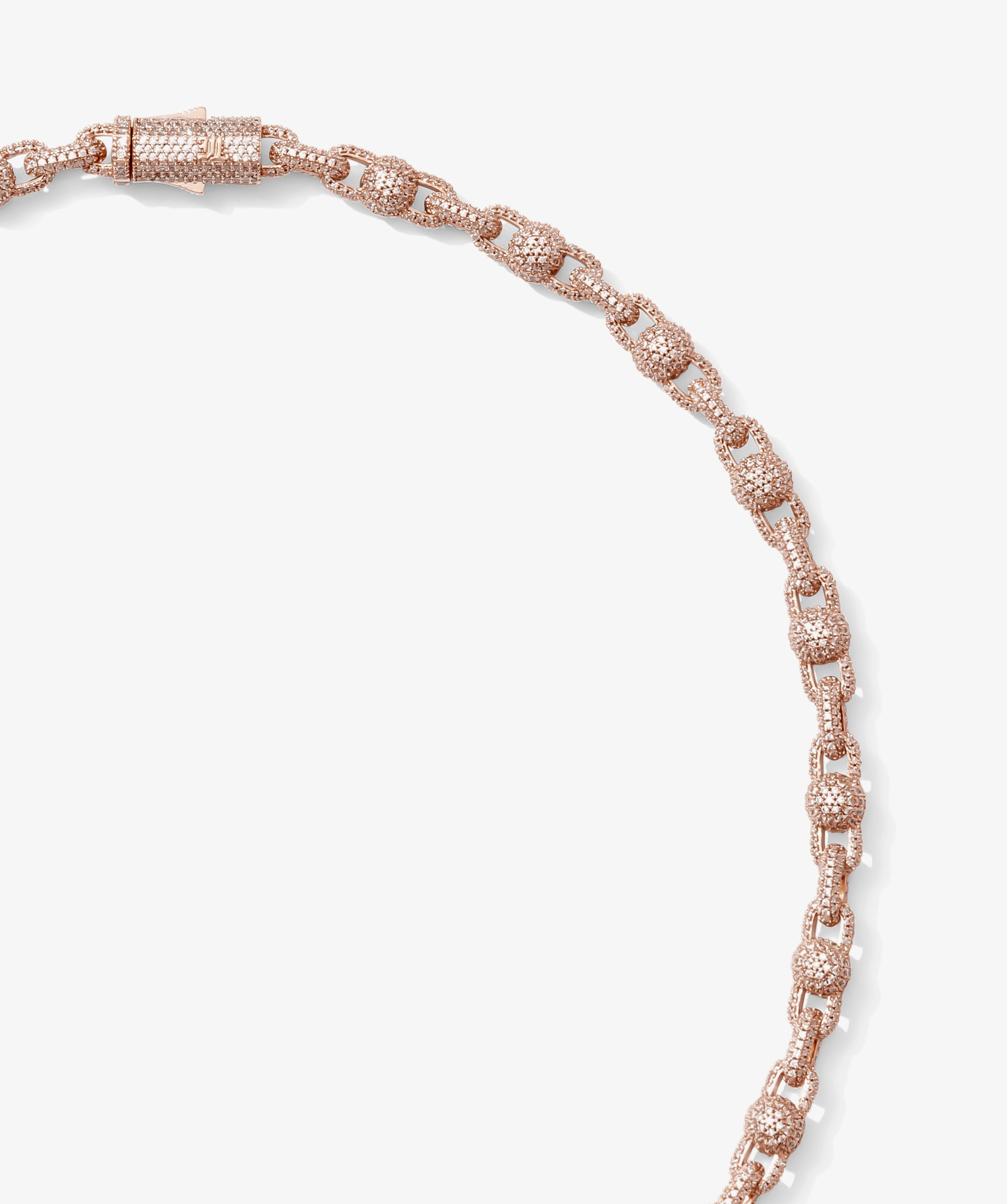 Le Brodé – Collier Or Rose