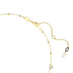 Collier femme en or avec pierres brillantes style ras de cou porté autour du cou, bijou élégant et raffiné