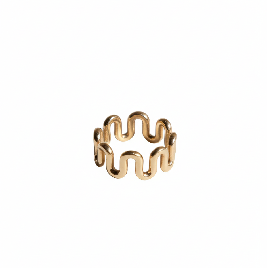 Bague Ondulation Organique