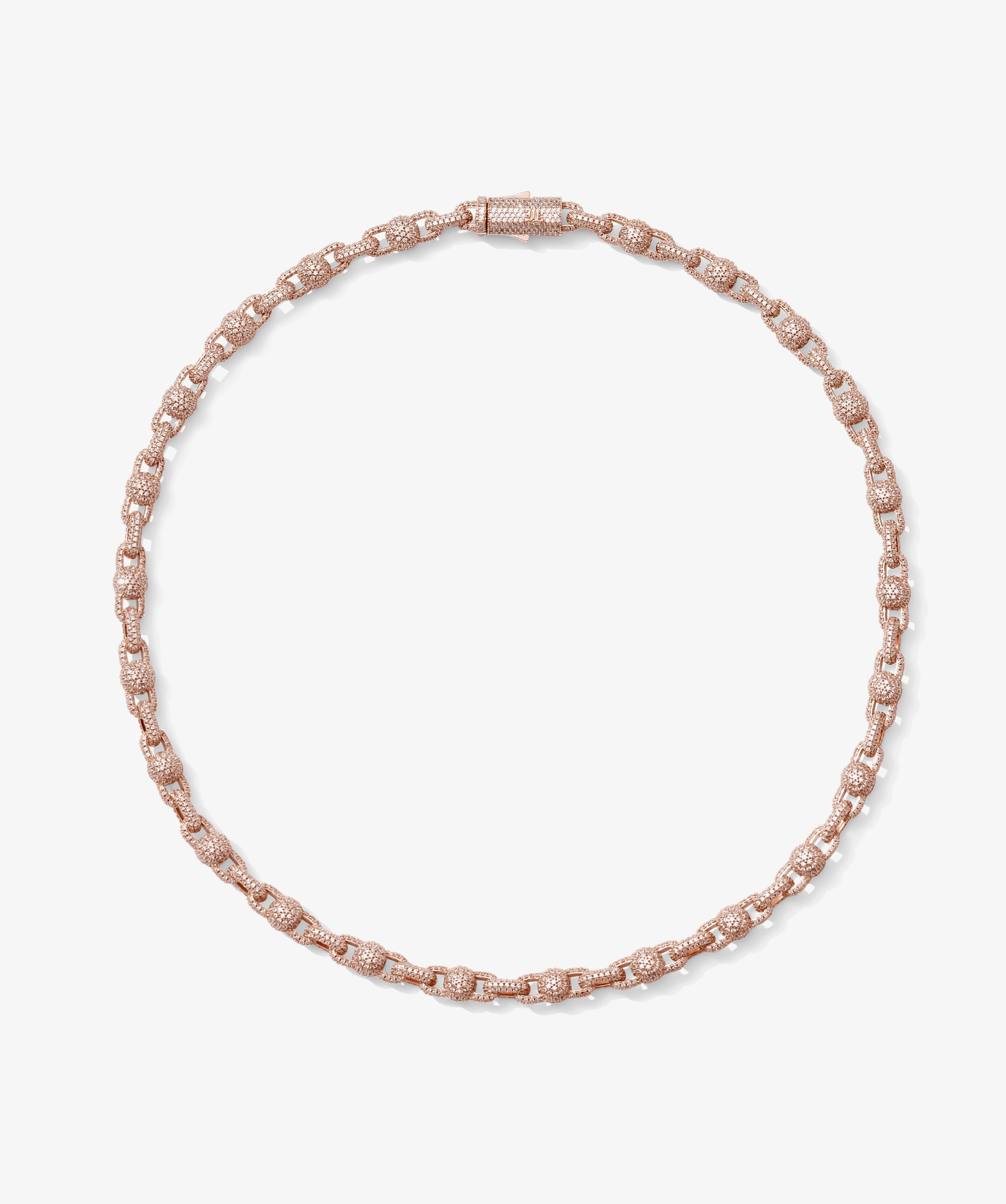Le Brodé – Collier Or Rose