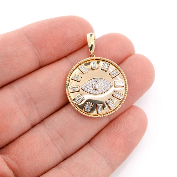 Icebox Evil Eye Pendant