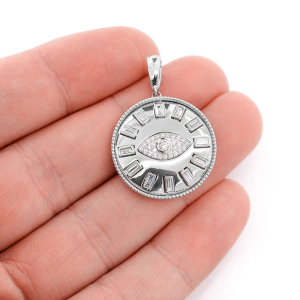 Icebox Evil Eye Pendant