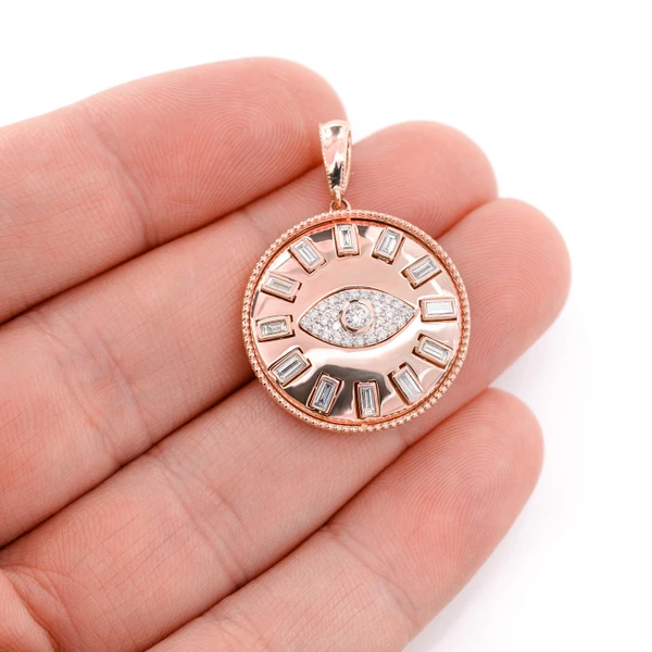 Icebox Evil Eye Pendant